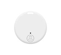 Malloy Mini GPS Tracker Mobile Bluetooth sans Smart Locator Pet Key Wallet Tracker Blanc
