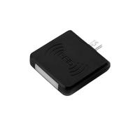 Malloy Mini Lecteur de Carte D'Identité RFID Portable 125 KHz, USB, Lecteur de Carte EM Intelligent pour Smartphone 8, Android, OTG, Noir.