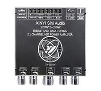 Malloy Module D'Amplificateur NuméRique Bluetooth 2.1 Canaux TPA3251 Subwoofer à Tonalité éLevéE et Basse, Carte D'Amplificateur 220Wx2 + 350W XY-S350H