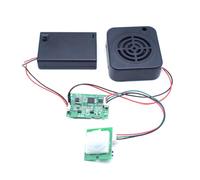 Malloy Module D'Enregistrement Sonore avec Bouton de Contrôle, Lecteur de Musique MP3 WAV avec Haut-Parleur, Carte Programmable pour Boîte à Musique DIY.