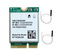 Malloy MTK7925 WiFi7 Carte Réseau sans Tri Band WiFi Card 2.4G/5G/6Ghz Adaptateur sans pour Réseau Win10/Win11