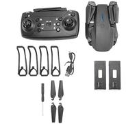 Malloy Pro Drone 4K HD CaméRa Drone Pliable Hauteur Fixe TéLéCommande Pro WiFi Drone Cadeau Une CaméRa 3 Batterie