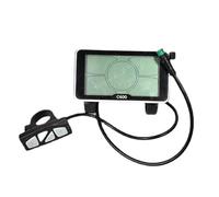 Malloy Protocole 5S 24 V 36 V 48 V LCD C600 Grand Écran de Vélo Électrique de 4 Pouces avec Connecteur Étanche