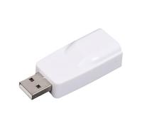 Malloy USB vers RJ45 LAN 100 Mbps USB 2.0 Carte Réseau pour PC Portable de Bureau DVB Set Top Box sans Lecteur Blanc