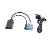 Malloy Voiture Bluetooth Musique Audio Câble Microphone Mains Adaptateur ISO pour Grande Punto After 2007 pour