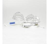 Malmsten Lunettes suédoises classiques | Lunettes de natation | Kit de montage (transparent)