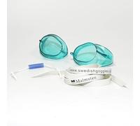 Malmsten Lunettes suédoises classiques | Lunettes de natation | Kit de montage (vert)