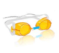 Malmsten Lunettes suédoises classiques | Lunettes de natation | Lunettes suédoises | Kit de montage (orange)