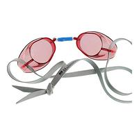 Malmsten Lunettes suédoises classiques | Lunettes de natation | Lunettes suédoises | Kit de montage (rouge)
