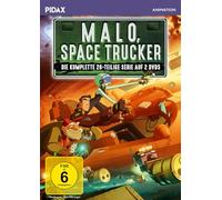 Malo, Space Trucker - Malo, Space Trucker Die komplette 26teilige ScienceFictionZeichentrickserie Pidax Animation 2 DVDs