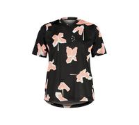 Maloja - HochgallM. Half zip - Maillot VTT femme Deep Black Sunleaf - S