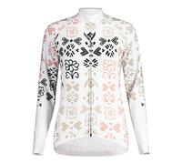 Maloja Pura Femme Blanc - Maillots manches longues de cyclistes femmes M