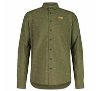 Maloja TocM. Chemise Hommes Décontractée en Coton Chanvre Nature Bio Vert