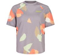 Maloja - Women's BüschelschönM. - T-shirt technique - M - smoky purple grid fieldflower