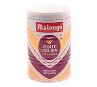 MALONGO - Café Moulu Goût Italien | Arôme savoureux et onctueux | Idéal pour un moment gourmand | la boite de 250 g | LOT DE 3