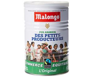 Malongo Café Pur Arabica Des Petits Producteurs 250 g - Lot de 4