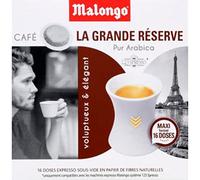 Malongo Dose expresso grande reserve - La boite de 16 doses, 104g