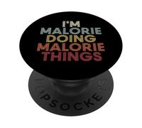 Malorie Name Malorie Personalized Name First Given PopSockets PopGrip Adhésif