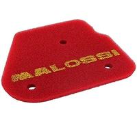 Malossi Cartouche De Filtre À Air Éponge Rouge pour Boîte À Air d'origine, Malaguti F10, F12, F15, Yesterday 50/MBK Fizz, Forte