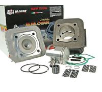 MALOSSI kit cylindre 70 cc Sport pour Piaggio AC Roller | Deux temps, alésage 47 millimètres, axe du piston 12 millimètres, avec culasse; compatible avec Gilera Ice 50, Stalker 50 DD