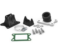 Malossi X360 D 21/24.5 Kit collecteur d'admission incliné 27mm de long pour Derbi et AM6