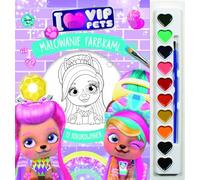 Malowanie farbkami. I love VIP Pets