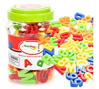 MalPlay 5901924208389 Lettres Et Chiffres sur Aimant 78 Pièces, Multicolore