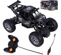 MalPlay Auto RC Off Road Adventure Pioneer solide métal télécommandé portée 10m jouet voiture de course dès 3 ans