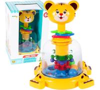 Malplay Baby Jouet Éducatif "Tigre" Boules à pousser Toupie Jouet de Développement Pour L'éveil Du Bébé De 6 Mois Et Plus