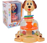MalPlay Baby Jouets éducatifs Chien | Boules à pousser Jouets moteurs Jouets d'activité | Multi-arbre | Cadeau pour bébés et enfants de 12 mois et plus