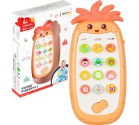 MalPlay Baby Smart Phone Pineapple | jouet éducatif | jouet bébé premier téléphone portable | lumière et musique | à partir de 6 mois