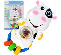 Malplay Hochet | Matériel De Bébé Avec Lumière Et Voix | Jouets Pour Garçons Et Filles - Jouets D'apprentissage Pour Bébés Et Jeunes Enfants Dès 0 Mois (Vache)