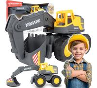 Malplay Kipper Jouets pour enfants | Jouets | Véhicule de construction avec son et lumière | Truck | Camion
