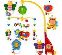 MalPlay Mobile Phone with Music Box, Music | Baby Mobile Phone for Stroller | Automatic Shut Off | Toy for Newborns and Toddlers | Mno
