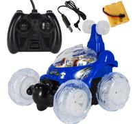 Malplay Télécommandé CRAZY CAR Stunt Car Avec Télécommande Et Lumière Led RC Auto Véhicule A partir de 6 ans |