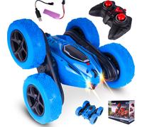 Malplay Télécommande Voiture Twister Drift Stuntman Bleu Portée jusqu'à 15 mètres à partir de 5 ans