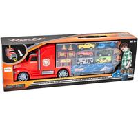 MalPlay Transporter Jouet Camion Transport Voiture Transporteur avec 5...