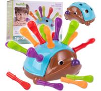 MalPlay Trieur Casse-tête Hérisson Éducation précoce Jouets numériques Montessori pour enfants à partir de 18 mois