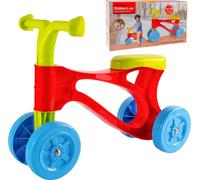 Malplay Vélo porteur 4 roues pour enfants légers Coloré dès 18 mois Cadeau My First Scooter dès 3 ans