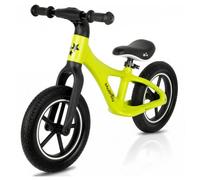MalPlay Vélo tout-terrain pour enfant 2 roues 12" PU léger 3,4 kg Nylu Lemon