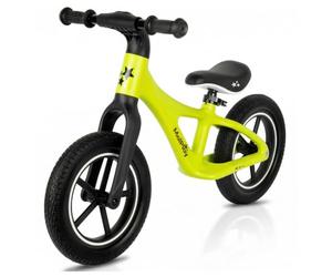 MalPlay Vélo tout-terrain pour enfant 2 roues 12" PU léger 3,4 kg Nylu Lemon