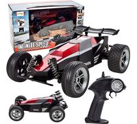 MalPlay Voiture télécommandée Buggy | 1:24 | 4 canaux RC 2.4G | Véhicule tout-terrain Monster Truck | Voiture de course jusqu'à 18km/h | dès 3 ans | Cadeau pour enfants et adultes