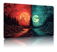 Malqiqi Tapis de jeu pour MTG, avec sacs de rangement gratuits, tapis de jeu 61 x 35,6 cm, tapis de jeu JCC et tapis de jeu de société pour cartes, tapis de souris (tapis magique 44, standard)