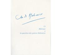 Malraux et la question des genres littéraires