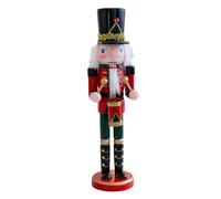 MALSSE 1 marionnette de Noël en bois Casse-noisette pour décoration de cuisine