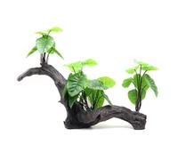 MALSSE Aquariums Arbres Naturels Plante Aquarium Décorations Durabilité Résine Arbre pour Améliorer l'Environnement des Poissons et Crevettes Aquariums Roche Réaliste