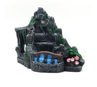 MALSSE Aquariums Paysage Plante Artificielle Aquarium Aménagement Paysage Pour Élevage de Crevettes Paysage Ornements Cascade Artisanat Aquascaping Cascade