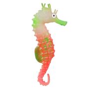 MALSSE Aquariums Ventouses Flottantes Ornement Hippocampe Lumineux Foncé Décors Paysage Décors Fluorescence Hippocampe