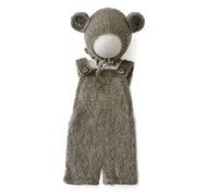 MALSSE Barboteuse pour bébé avec chapeau d'ours - Accessoires de photographie pour nouveau-né - Costume pour garçon et fille - Ensemble de vêtements colorés - Bonnet et barboteuse pour bébé garçon et