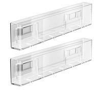 MALSSE Bibliothèque murale en acrylique transparent étanche et résistante pour les étudiants et les professionnels